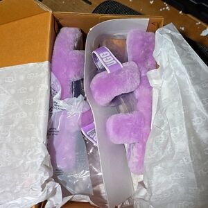 Ugg Oh Yeah Slipper Sandal Purple Size 8